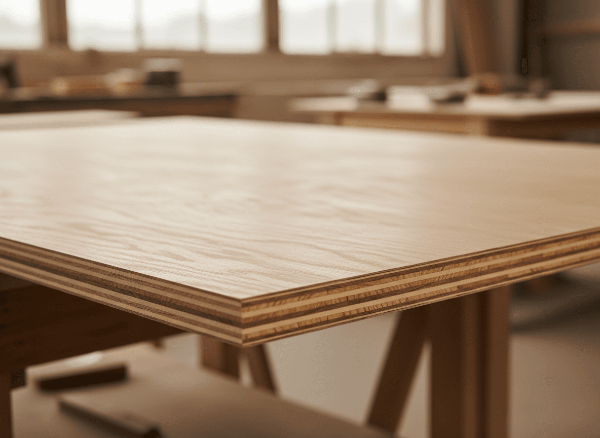 Furniture panel finish